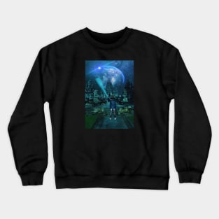 Temple Space Outer Galaxy Crewneck Sweatshirt